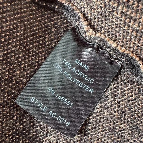 Ava Black & Tan Cardigan - Picture 7 of 9